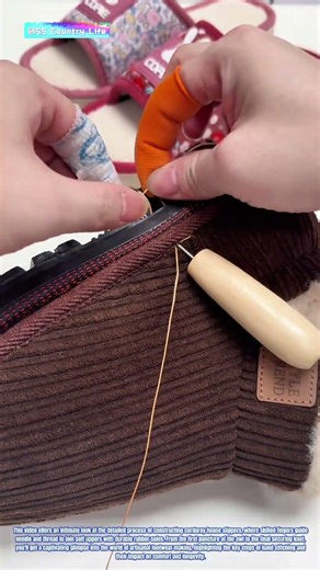 Stitch by Stitch: How Hand Sewing Transforms Fabric and Rubber into Cozy Home Footwear