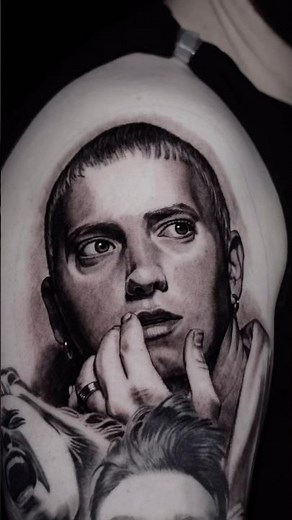 Eminem “Slim Shady” Tattoo Timelapse 🎤