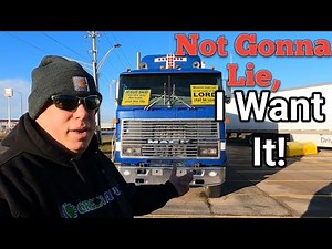 I Find A Mack Cabover While Delivering A Combine
