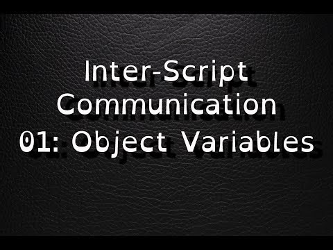 Unreal 5 Tutor: Inter-Script Communication 01: Object Variables