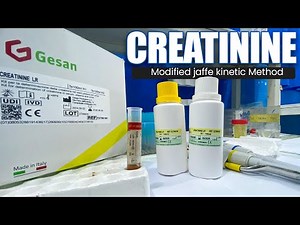 How to Perform Serum Creatinine Test | Jaffe Kinetic Method on Semi Automated Analyzer
