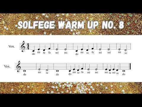 "Solfege Warm Up No. 8" #solfege #solfège