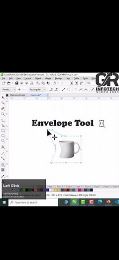 Envelope tool In CorelDRAW