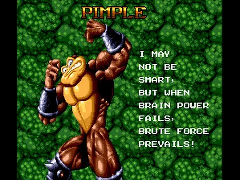 Battletoads and Double Dragon (Sega Genesis) Pimple Walkthrough