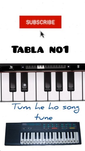 Tum he ho song Easy Tutorial #piano #shortvideoshortvideo