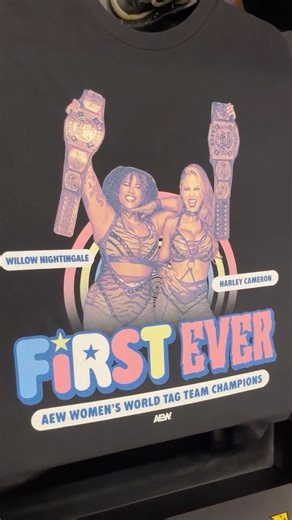 Shop AEW on Instagram: "Tomorrow! Grab this ShopAEW x @onehourtees Babes of Wrath - First Ever 1 Hr limited drop tee! Only available for one hour from 12PM - 1PM ET, plus 25% off @danni_ellexo & @willowwrestles merch during the hour at checkout! 🔗 link in bio #aew #allelitewrestling #shopaew #onehourtees #babesofwrath"