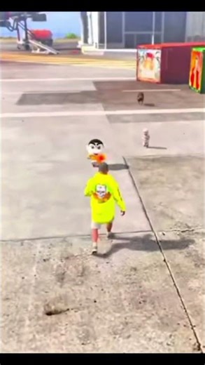 #gta shin-chan and Franklin open container box joker