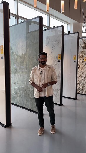 The Porcelain Display is one of the most popular spots in our Tile Giant showroom. They’re eye catching and designer favourites 👀🫶🏽 Come in to see the colours and variety we have on display 📍1515 North Service Road, Burlington #TG #Tilegiant #TGBurlington #burlington #homedesign #porcelainslabs #showroomdisplay #porcelainhome #countertops #kitchens #backsplash #interiordesign #toronto #al_team_designers