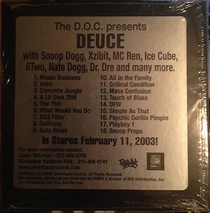 The D.O.C. - Deuce