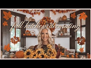 NEW! 2025 FALL KITCHEN DECOR | Coziest Fall Decorating Ideas & Autumn Inspiration