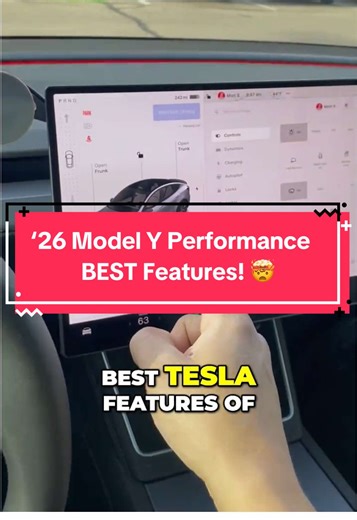 Model Y Performance features that blew me away: Seats, lighting, suspension, launch mode, and range! #TeslaModelY #Tesla #ElectricCar #CarReview #ModelYPerformance