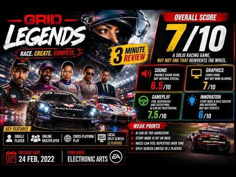Grid Legends Review—Is It Actually Worth It in 2026?|The racing game that mixes trucks, formula cars