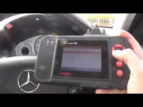 Reading Mercedes E Class Fault Codes