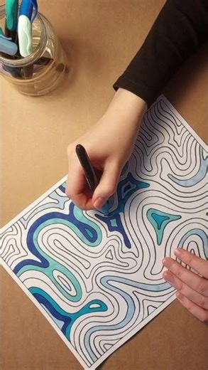 Satisfying marker sounds ASMR, very fast!! #asmr #satisfying