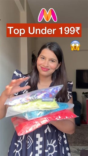 199₹😱Myntra top haul💖#ytshorts #short #top #tophaul #pinterest#myntra #haul #tryonhaul #ootd