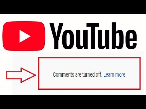 How TO Enable COMMENTS on Youtube/ 'comments are turned off 'learn more' Problem FIX.