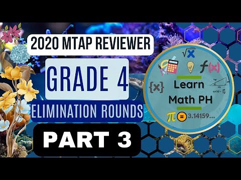 2020 MTAP Reviewer Grade 4 Part 3 out of 7 Math Challenge Elimination Rounds — Learn Math PH