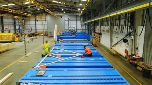 Explore the Mark 1 Easyjig Press with Virtek laser precision | MiTek South Africa