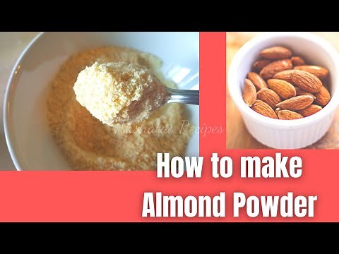 Almond powder recipe|How to make Almond powder at home|‪@akshatasrecipes‬#almondpowder#almondflour