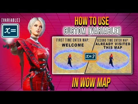 How to Use Custom Variable in WOW Map | LEGEND OP | PUBGMWOW