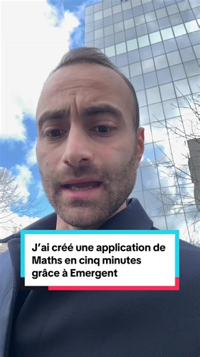 Création d'une application de Maths en cinq minutes
