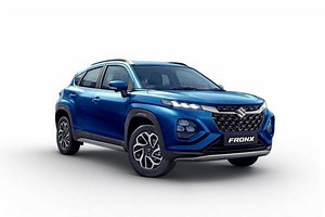 Maruti FRONX Splendid Silver With Black Roof Colour