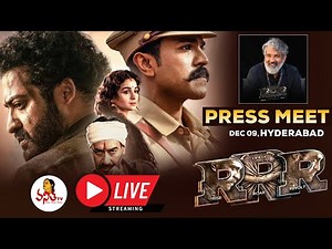LIVE : RRR Trailer Launch & Movie Team Press Meet | Jr NTR, Ram Charan, SS Rajamouli | Vanitha TV