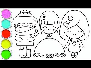 Very easy Disney princess drawing step by step