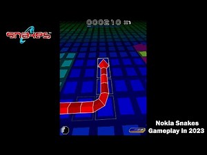 Playing Nokia Snakes a Nostalgic Game in 2023 !