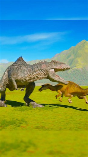 Giganotossauro Vs Irritator #jurassic #dinosaur #jurassicworld #shorts