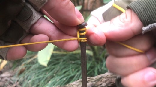 29K views · 237 reactions | How to tie a knot for string line - Method 4 - KNOTSHORT #knotshort | KNOT SHORT | Facebook
