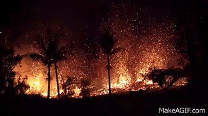 Kilauea - The World's Most Active Volcano on Make a GIF