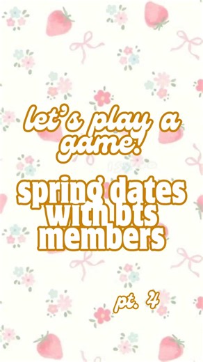 KPOP (BTS) Dating Door Game - Spring pt 4 #jin #rm #jhope #suga #jungkook #jimin #taehyung