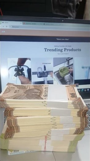 Real Life Money Magic Trick 💸 | 10 aur 20 ke Note Se Kamaal Ka Jadu | Laptop Aur Website Wala Magic