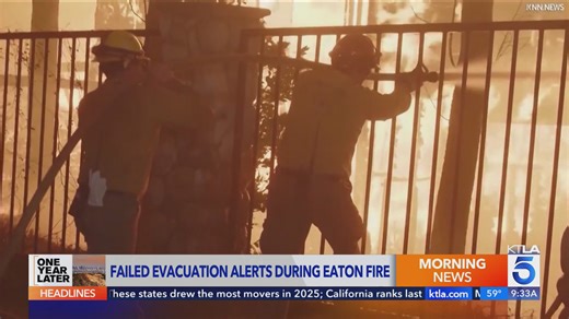 Altadena residents speak on failed, delayed evacuation alerts during the Eaton Fire