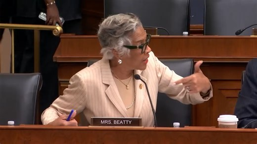 'I will not be silenced!': House hearing plunges into chaos when Rep. Joyce Beatty snaps at Scott Bessent over his 'hostile' behavior