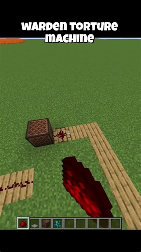 warden torture machine💀#minecraft#shorts