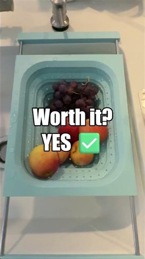 $10 Collapsible Colander — No More Sink Mess 🥬