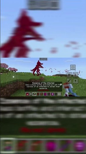 Closest MCPE Parasite Mod to Forge Labs 👀 #bedrockmodpack #minecraft #forgelabs #mcpe #gaming
