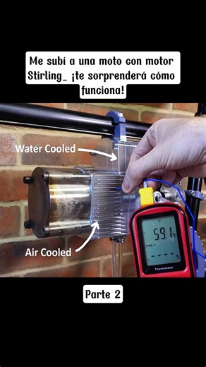 Experimentando con el Motor Stirling y su Eficiencia