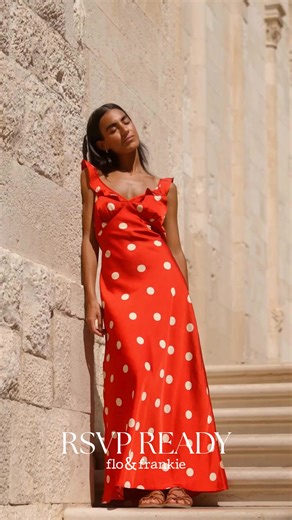 Dresses made to turn heads ✨ The RSVP-ready styles everyone’s after. Consider this your official invite... to shop the dresses everyone wants before they disappear | Flo & Frankie