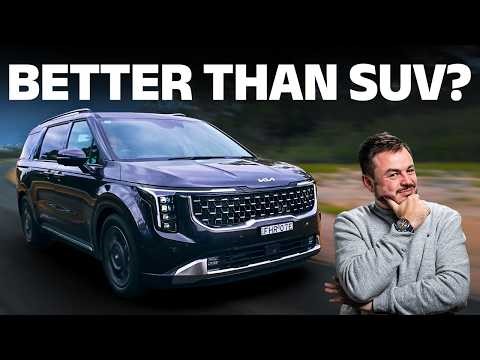 NEW Kia Carnival hybrid review (inc. 0-100 & braking)