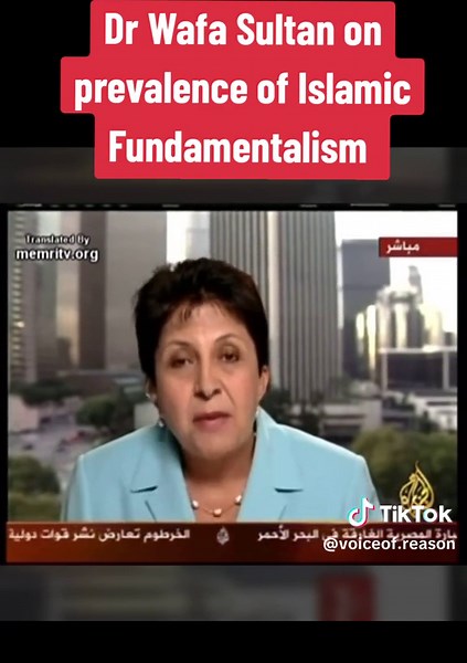 Dr. Wafa Sultan on Islamic Extremism and Violence