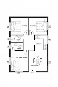 🌿 3Bedrooms floor plan ideas🌿 #dreamhouse 🏡ℂ𝕋𝕋𝕆💚 | Dream House