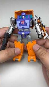Transformers Kingdom Huffer: The Ultimate Mini-Bot in Action!
