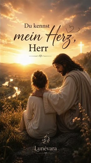 Du kennst mein Herz, Herr ❤️ Niemand kennt dich besser als Jesus