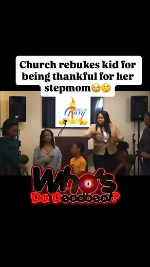 On this good Sunday morning we just don’t understand why we just witnessed this… This is a form of PARENTAL ALIENATION…&&& in the Church!!!! How so???? Bio Mom and fellow church members rebuke child from expressing positive feelings about her stepmom. This can make any child feel wrong and uncomfortable for loving another parent. We wonder if she expressed what she’s thankful for while deliberately disregarding her stepmom, would their reaction be the same? #parents #deadbeats What kind of churc