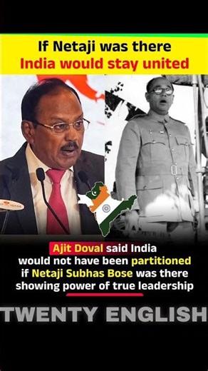 If Netaji was there India would stay united