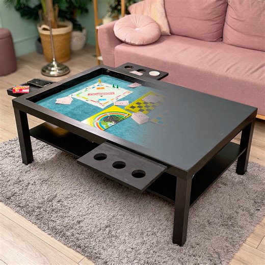Transforming a coffee table into the ultimate gaming haven