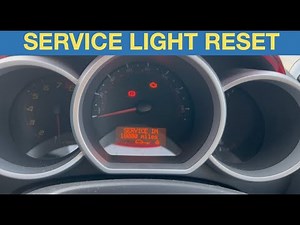 How to reset the Renault Wind service light